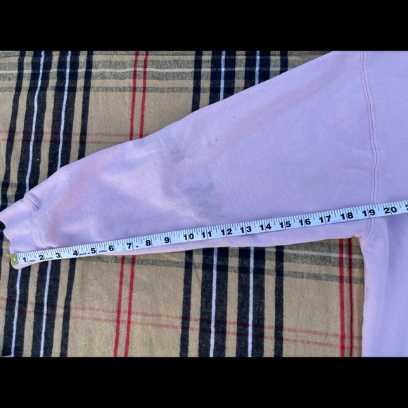 Anti Social Social Club Cancelled Hoodie Mens Sz Large Color Pink ASSC - Picture 5 of 12